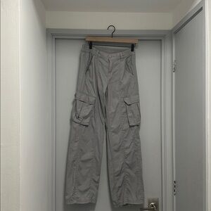 H&M Light Gray Cargo Pants